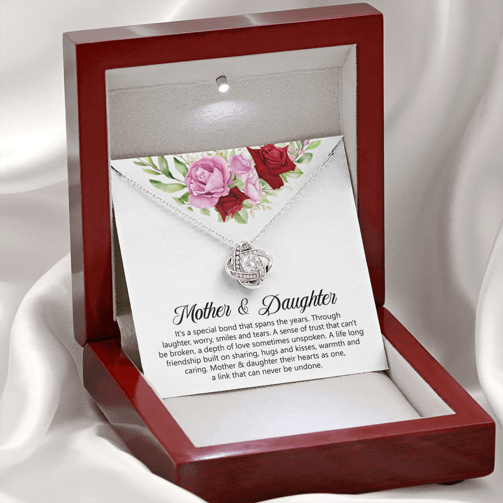 Mother & Daughter Necklace - Special Bond