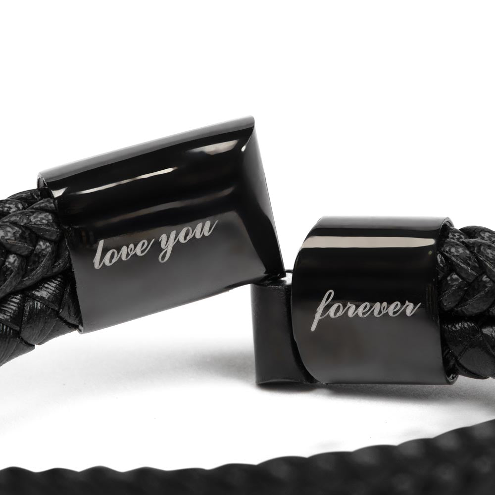 To My Son Bracelet - Never Forget