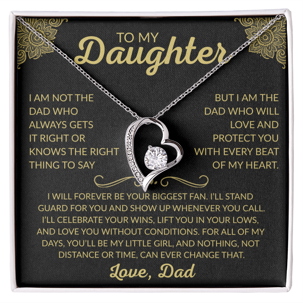 Daughter Necklace - Your biggest fan