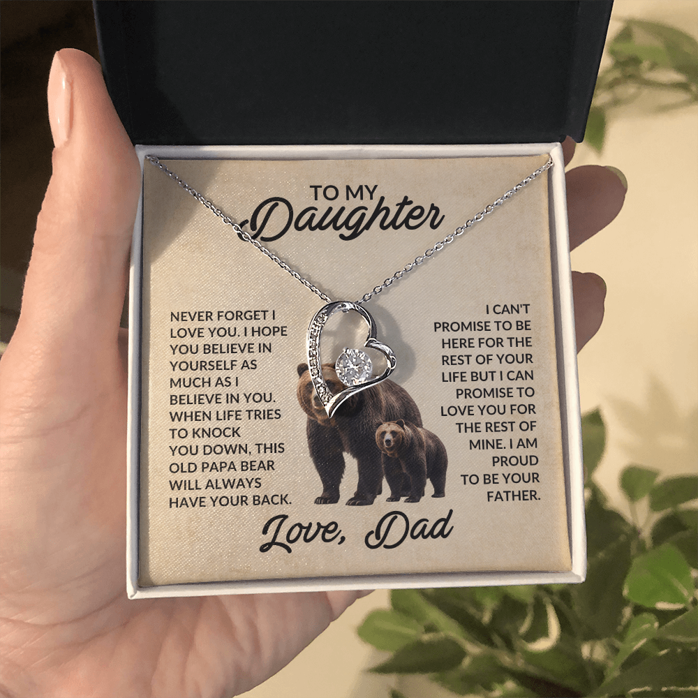 To My Daughter Love Dad - This Old Papa Bear