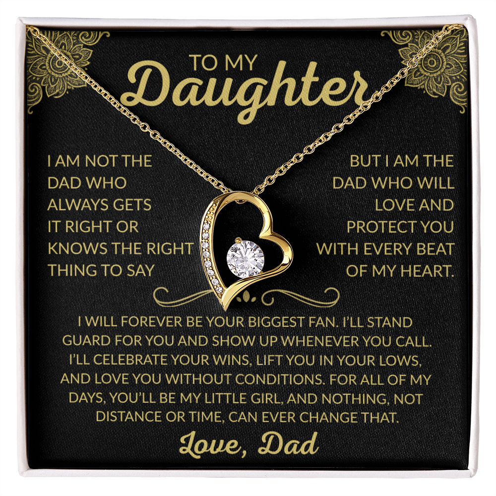 Daughter Necklace - Your biggest fan