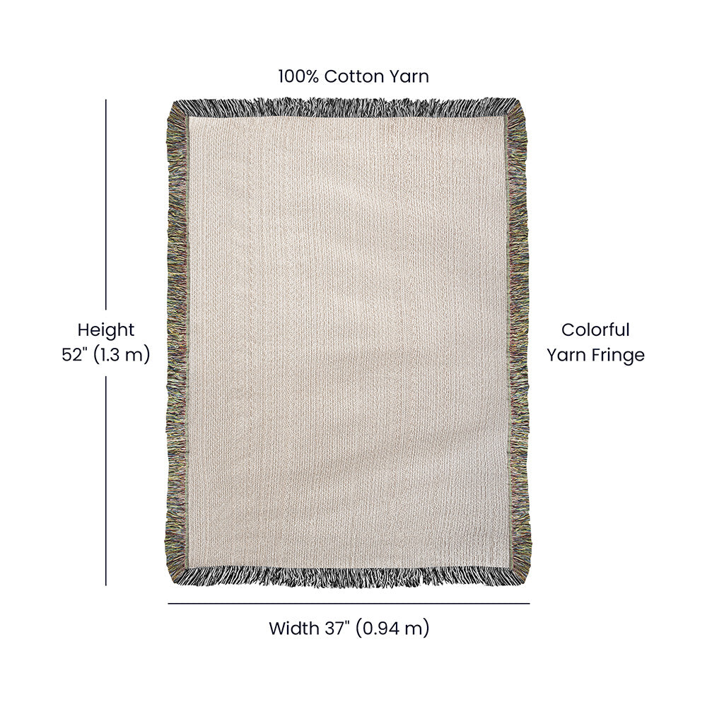 Gorgeous Wife Heirloom Woven Blanket - Meeting You Was Fate
