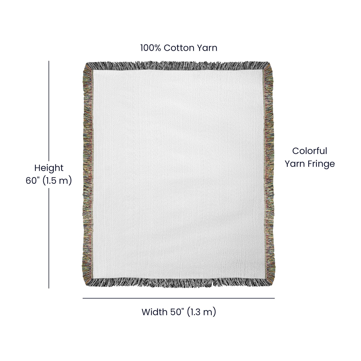 Gorgeous Wife Heirloom Woven Blanket - Meeting You Was Fate