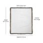 Badass Daughter Love Dad Woven Blanket Default Title Blankets Giftinum