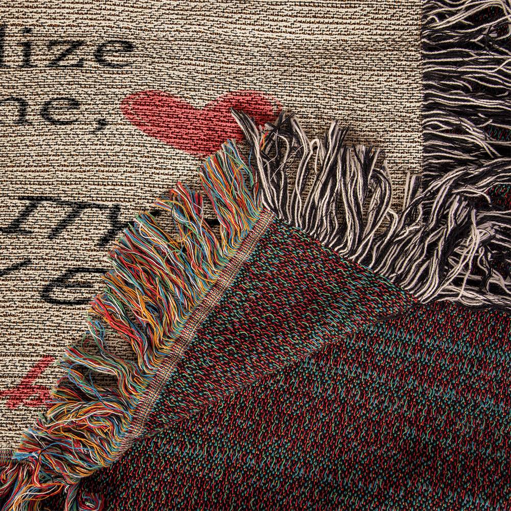 Badass Wife Woven Blanket | Never Forget Default Title Jewelry Giftinum