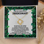 Beautiful Bridesmaid Necklace - Best Friend 18K Yellow Gold Finish / Two-Toned Box Jewelry Giftinum
