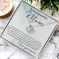 Beautiful Mom - You taught me patience 14K White Gold Finish / Two-Toned Box Jewelry Giftinum