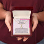 Beautiful Sister on her wedding - Embark on new journey 18K Yellow Gold Finish / Luxury Box w/LED Jewelry Giftinum