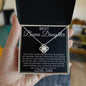 Bonus Daughter - Family isn't about blood 14K White Gold Finish / Standard Box Jewelry Giftinum