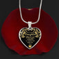 Bonus Daughter Heart Necklace - A Forever Love Luxury Necklace (Silver) / No Jewelry Giftinum