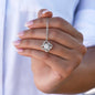 Bonus Daughter Necklace - Bond is not defined by blood 14K White Gold Finish / Standard Box Jewelry Giftinum