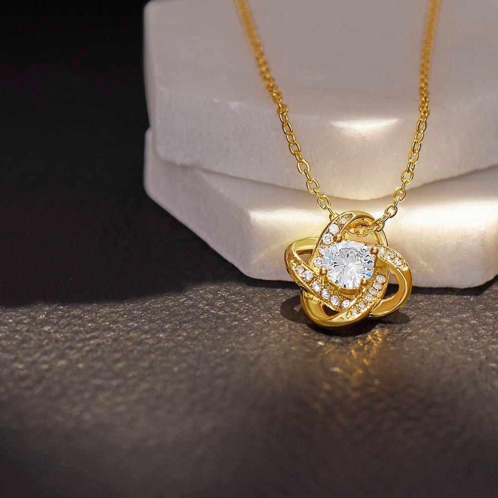 Bonus Daughter Necklace - Greatest Gifts 14K White Gold Finish / Standard Box Jewelry Giftinum