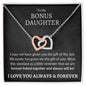 Bonus Daughter Necklace - The Gift of You 14k White Gold Finish / Standard Box Jewelry Giftinum