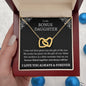 Bonus Daughter Necklace | The Gift of You 14k White Gold Finish / Standard Box Jewelry Giftinum