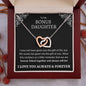 Bonus Daughter Necklace | The Gift of You 14k White Gold Finish / Standard Box Jewelry Giftinum