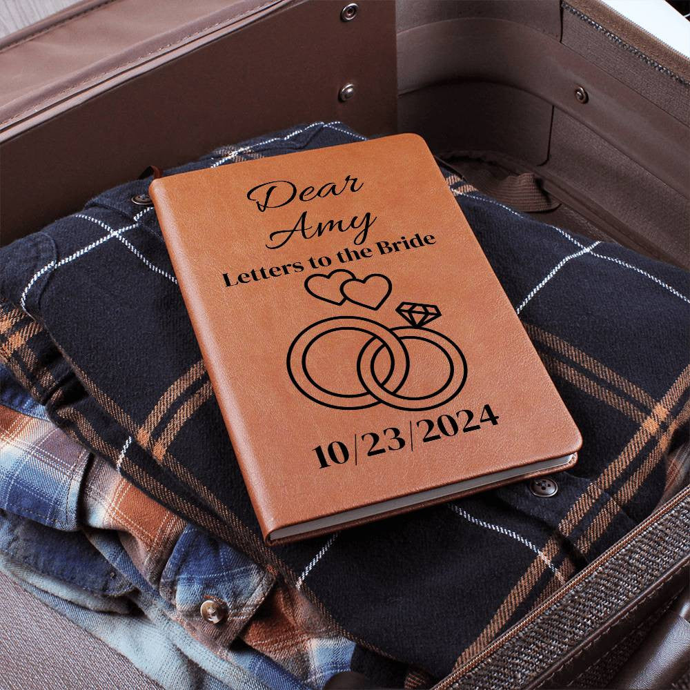 Letters to the Bride Vegan Leather Journal (v3)