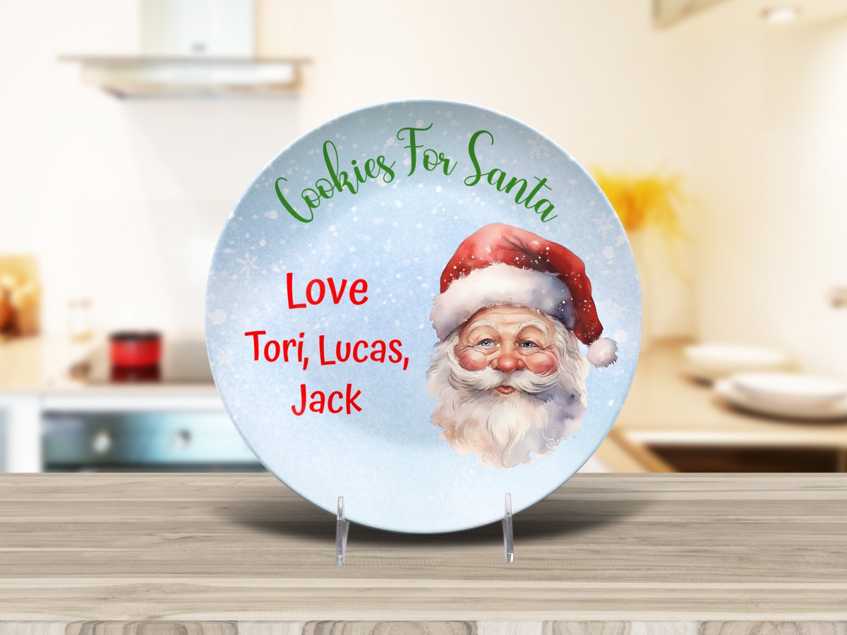 Cookies for Santa Plate (1) Plate Giftinum