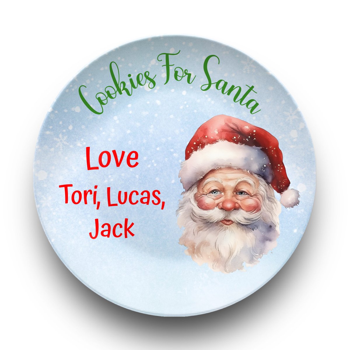 Cookies for Santa Plate (1) Plate Giftinum