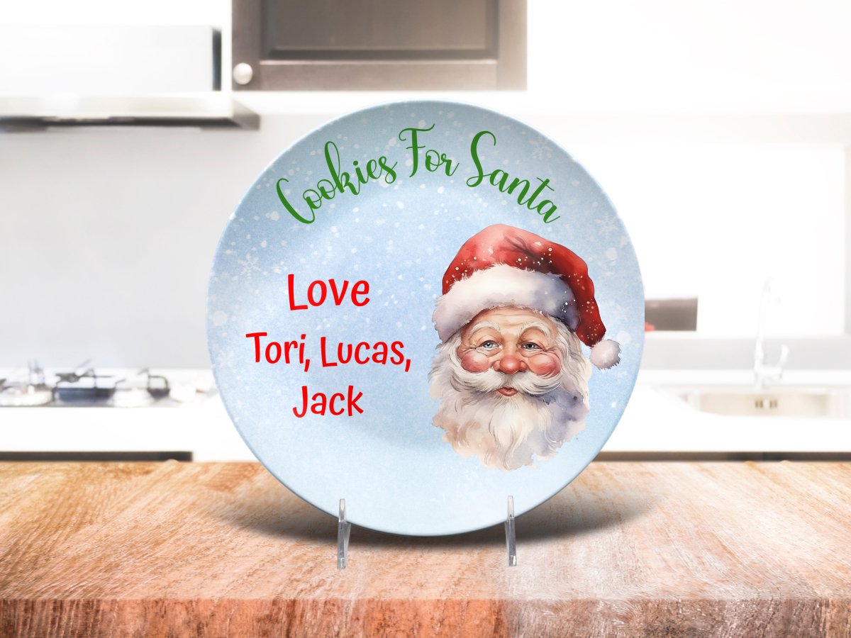 Cookies for Santa Plate (1) Plate Giftinum