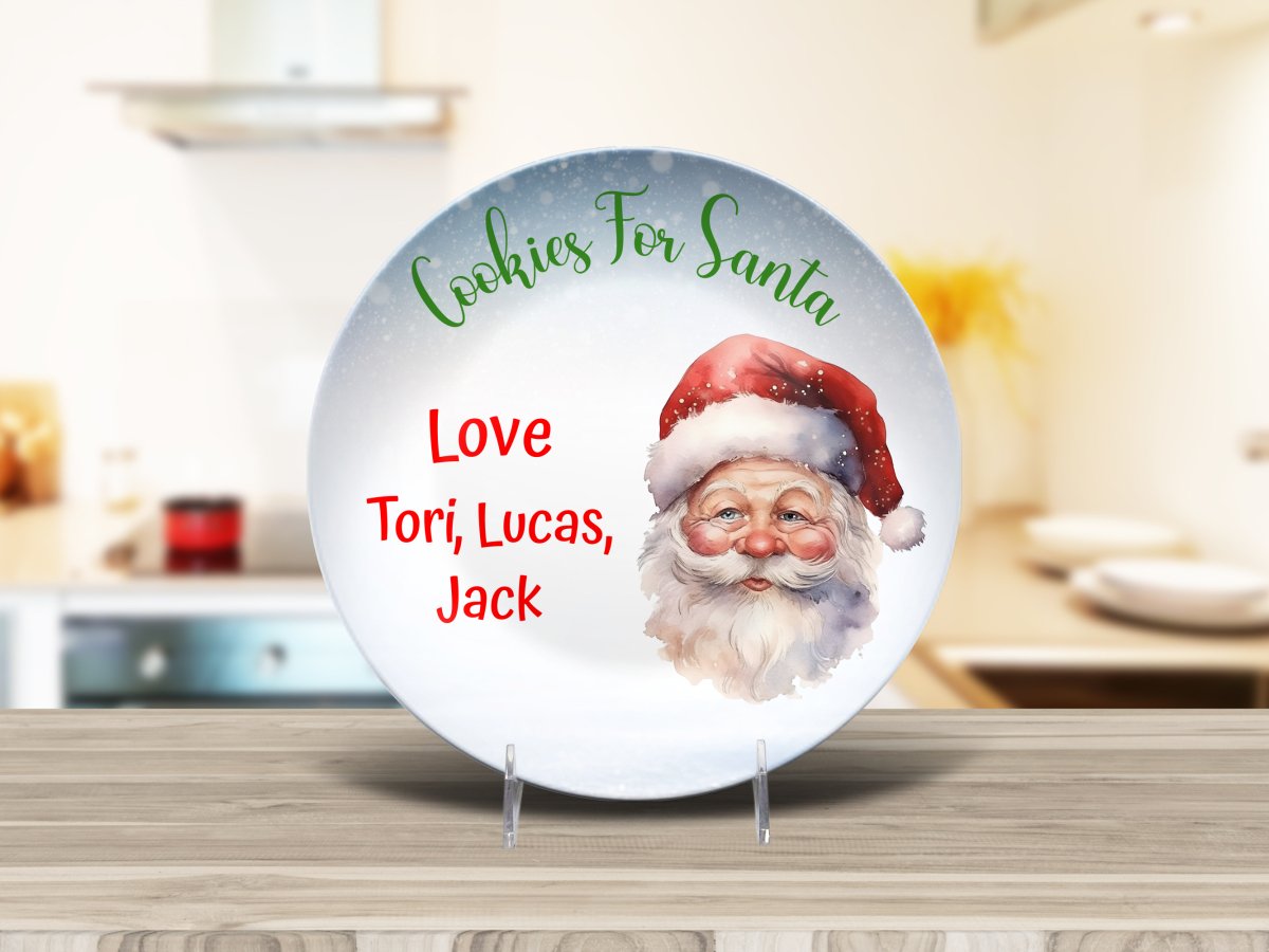 Cookies for Santa Plate (2) Plate Giftinum