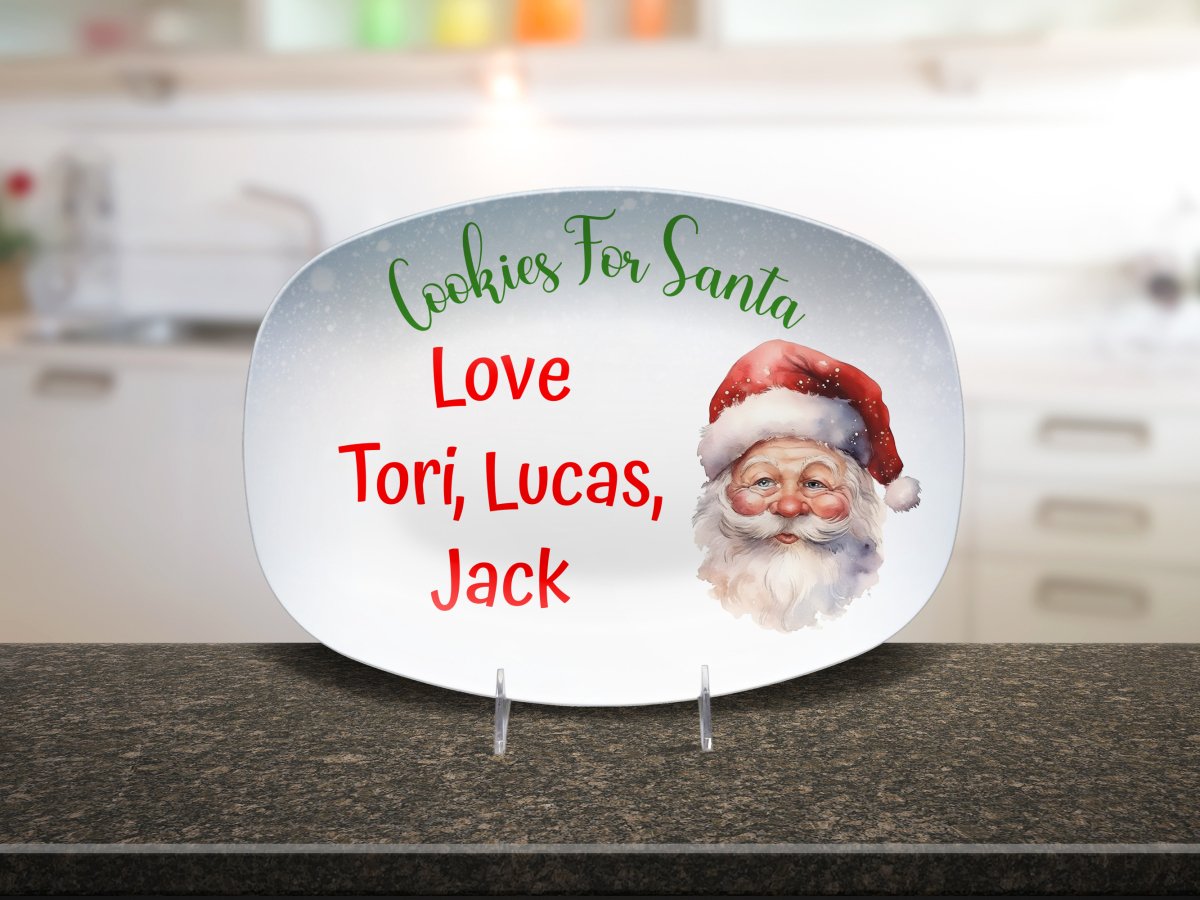 Cookies for Santa Plate (2) Plate Giftinum