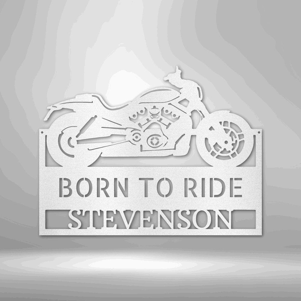 Cruiser Workshop Monogram - Steel Sign Black / 12" Steel Sign Giftinum