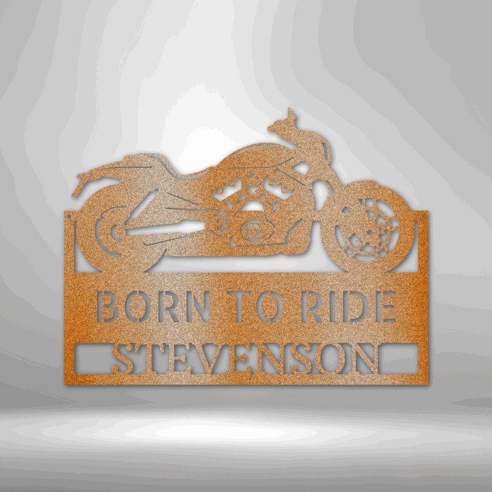 Cruiser Workshop Monogram - Steel Sign Copper / 12" Steel Sign Giftinum