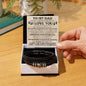 Dad Bracelet From Angel Baby - Never Forget Two Tone Box Jewelry Giftinum