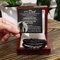 Dad My Forever Hero From Son Bracelet - If I could give you one thing Luxury Box w/LED Jewelry Giftinum