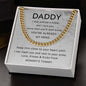 Daddy - I may just be a bump 14K Yellow Gold Finish / Two-Toned Box Jewelry Giftinum