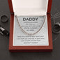 Daddy - I may just be a bump Stainless Steel / Luxury Box w/LED Jewelry Giftinum