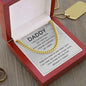 Daddy - I may just be a bump 14K Yellow Gold Finish / Luxury Box w/LED Jewelry Giftinum