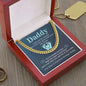 Daddy - My Hero Cuban Link Chain 14K Yellow Gold Finish / Luxury Box Jewelry Giftinum