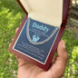 Daddy - My Hero Cuban Link Chain Stainless Steel / Standard Box Jewelry Giftinum