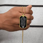 Daddy of an Angel Dog Tag Necklace - Think of me JewelryGiftinum