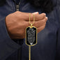 Daddy of an Angel Dog Tag Necklace - Think of me JewelryGiftinum
