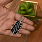 Daddy of an Angel Dog Tag Necklace - Think of me Military Chain (Silver) / No Jewelry Giftinum