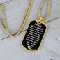 Daddy of an Angel Dog Tag Necklace - Think of me JewelryGiftinum