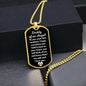 Daddy of an Angel Dog Tag Necklace - Think of me JewelryGiftinum