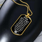 Daddy of an Angel Dog Tag Necklace - Think of me JewelryGiftinum