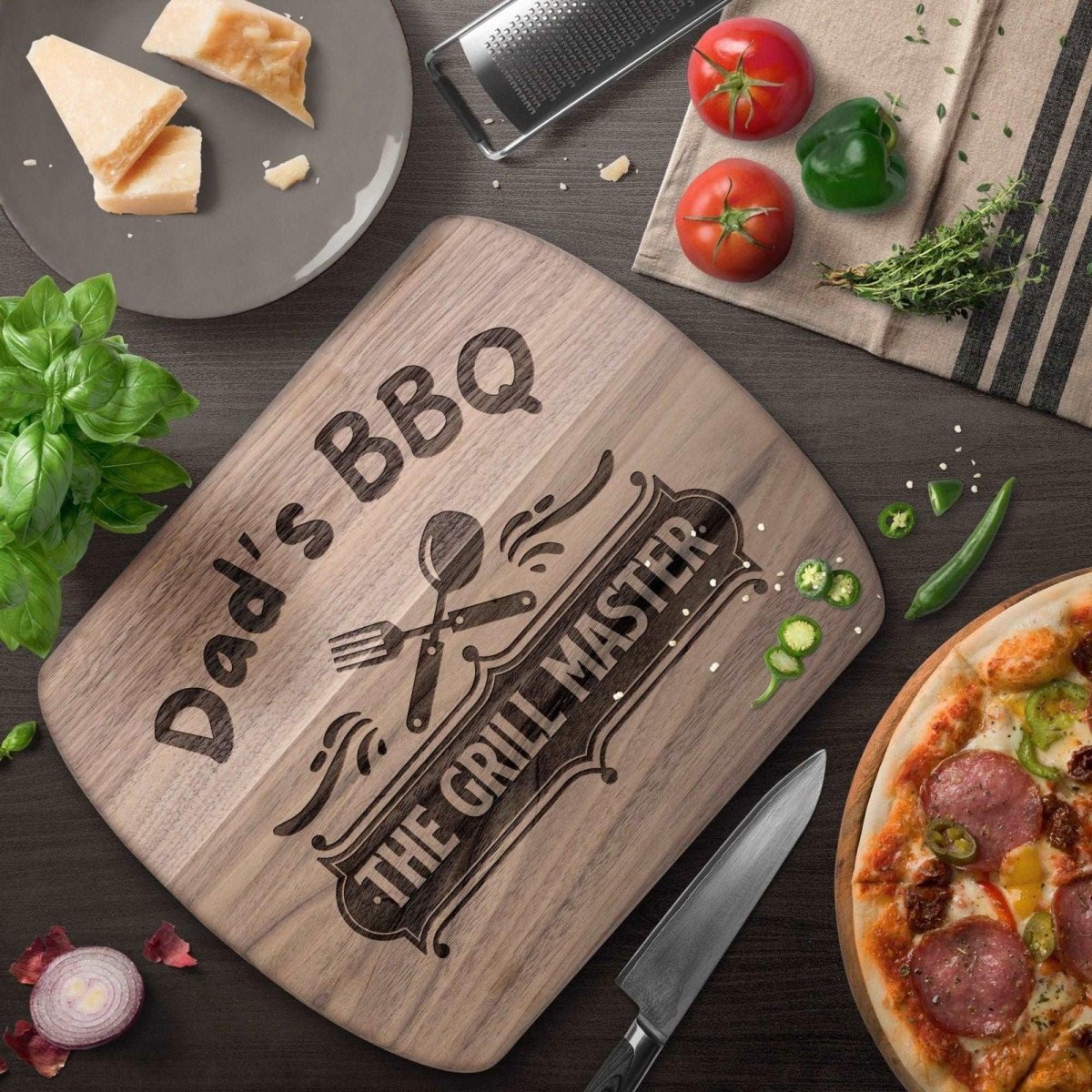 Dad's Grill Master Cutting Board Small / Maple Kitchenware Giftinum