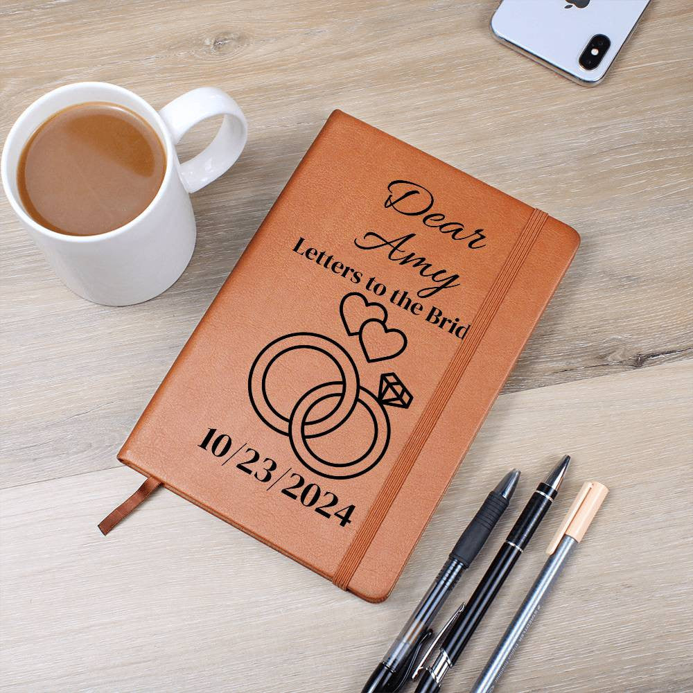 Letters to the Bride Vegan Leather Journal (v3)