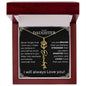 Daughter Birth Flower Name Necklace - Never forget Jewelry Giftinum