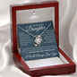 Daughter Necklace - When pages of my life end 14K White Gold Finish / Luxury Box Jewelry Giftinum