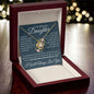 Daughter Necklace - When pages of my life end 18K Yellow Gold Finish / Luxury Box Jewelry Giftinum