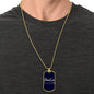 Dog tag necklace Military Chain (Gold) / No Jewelry Giftinum