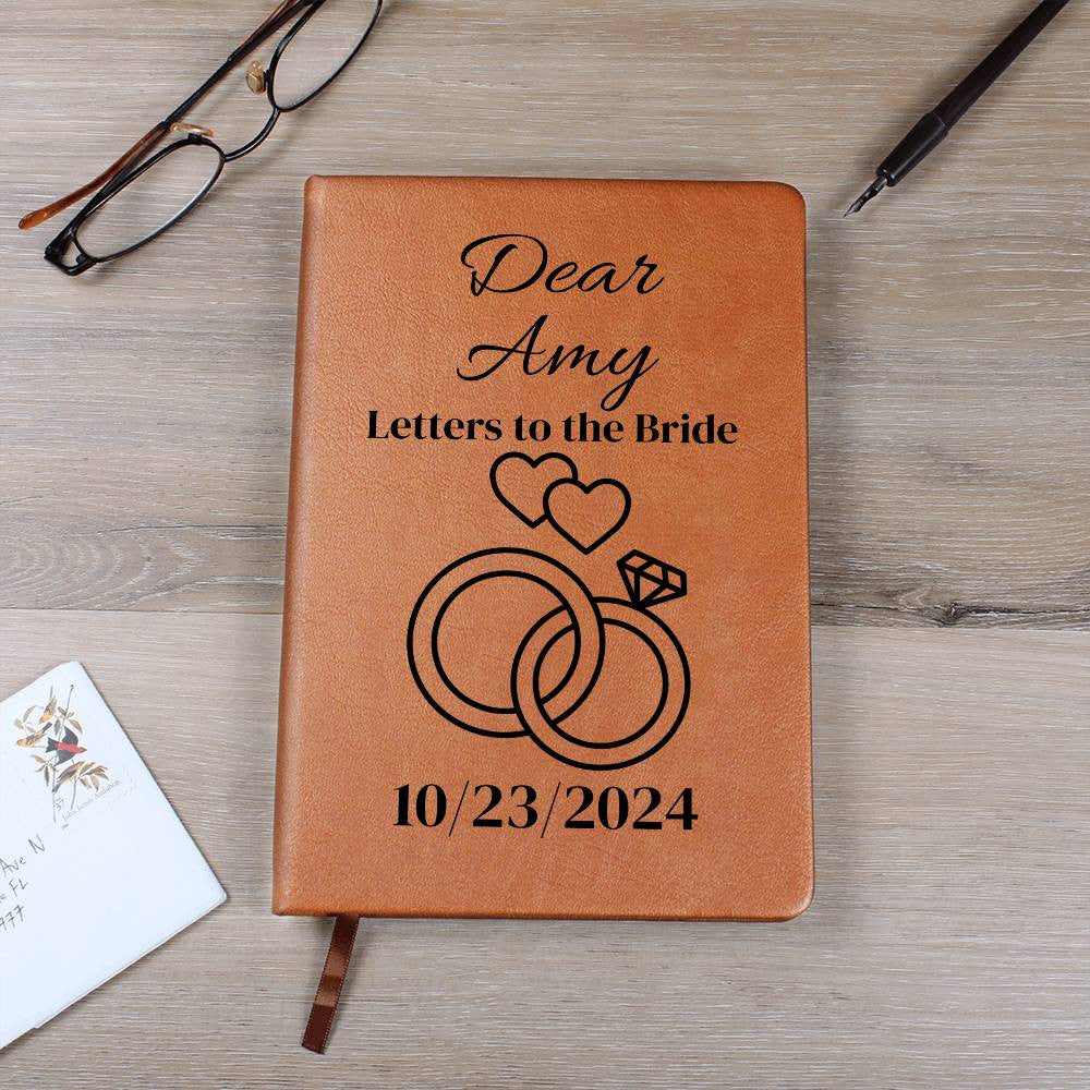 Letters to the Bride Vegan Leather Journal (v3)