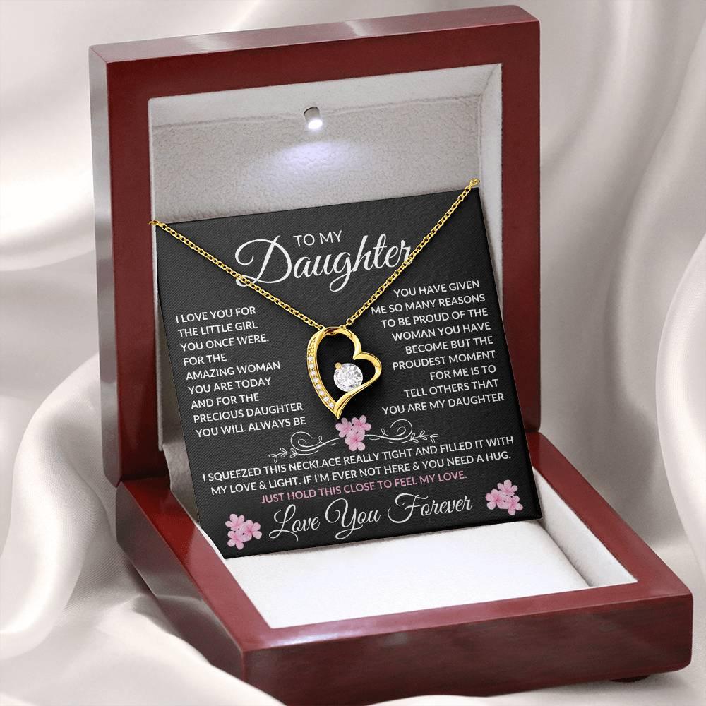Eternal Bond Necklace | For My Amazing Daughter - Giftinum