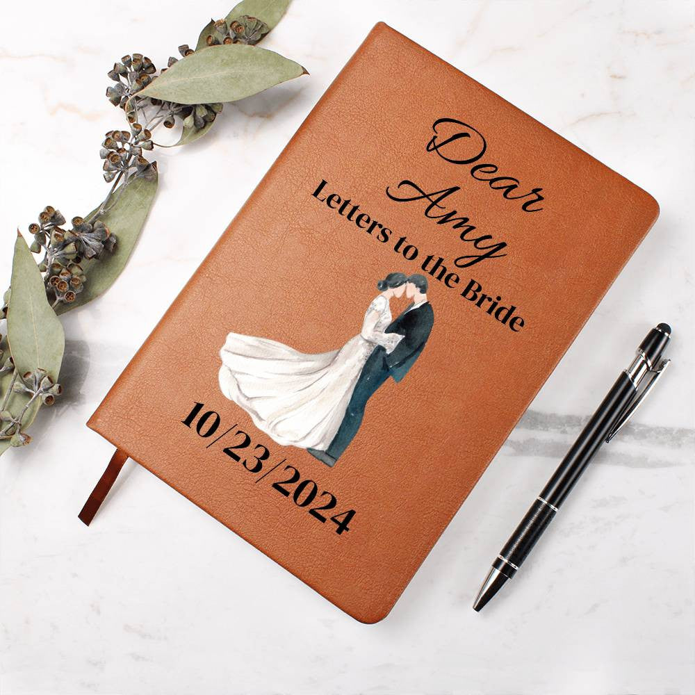 Letters to the Bride Vegan Leather Journal (v2)