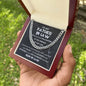 Father In Law - Dream Of My Life Cuban Link Chain Stainless Steel / Luxury Box Jewelry Giftinum